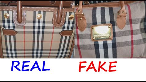 burberry real vs fake purse|how to check Burberry authenticity.